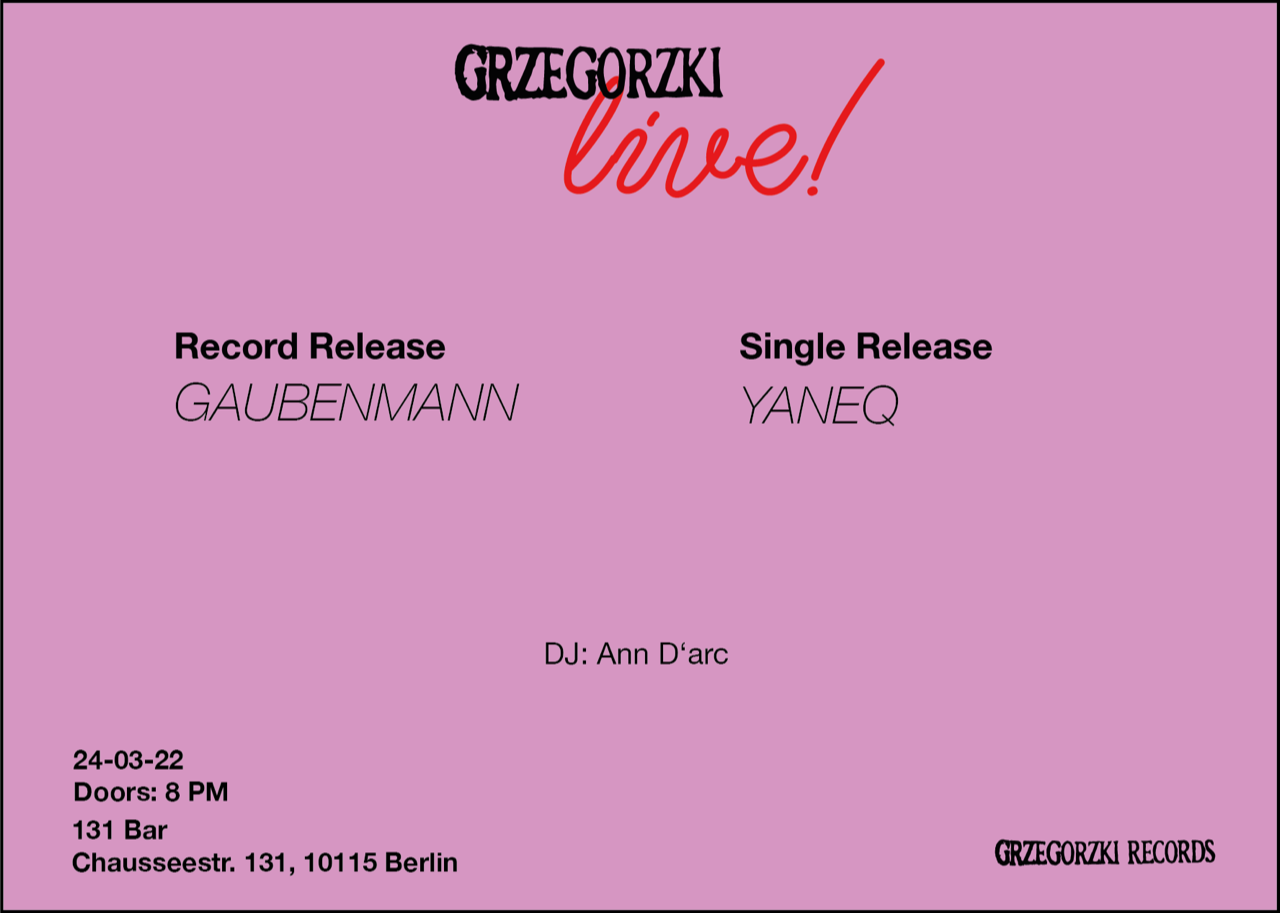 Grzegorzki Nights Record Release