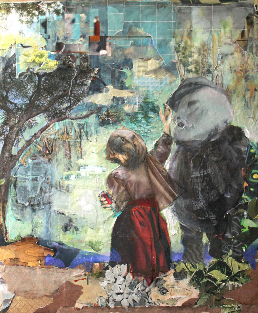 "I'm with you (part II finale)" 60x50 cm/ 2021/
