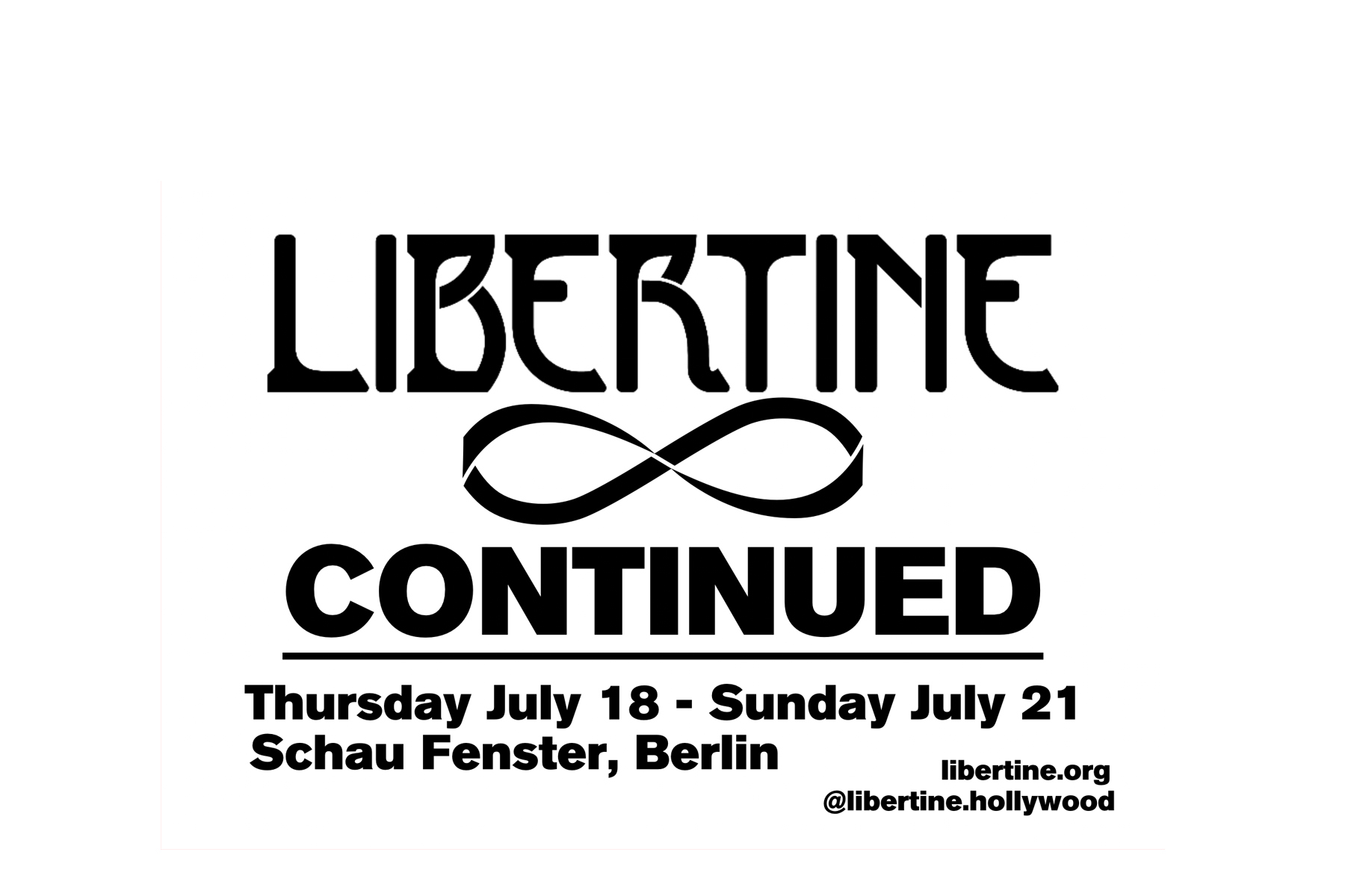 LIBERTINE Expanded Das Arty